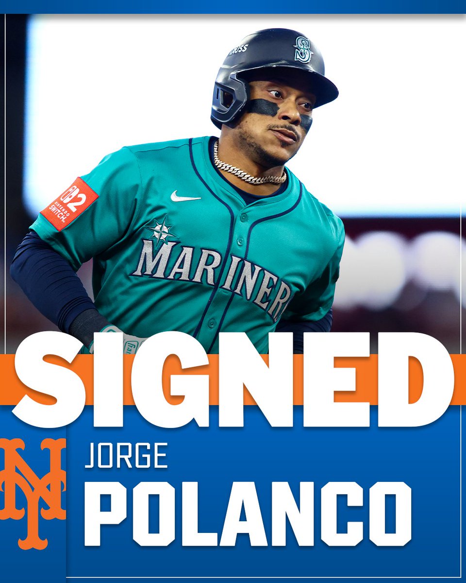 Jorge Polanco and the Mets are reportedly in agreement on a two-year contract.