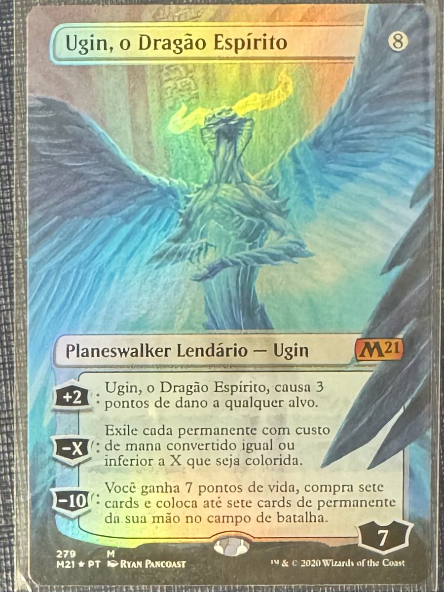 BKD2025コレクション ドラゴンFoil 1 精霊龍、ウギン ポルトガル語M21