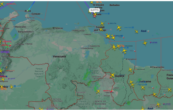 Gracias al bloqueo de EEUU, no hay vuelos en Venezuela. Por eso corina machado tuvo que tomar otros medios alternativos, antes de subirse a un avion a Noruega.
Tipico de la derecha: mentir, exagerar, crear una epica digna de Marvel, que solamente los subnormales se la creen.