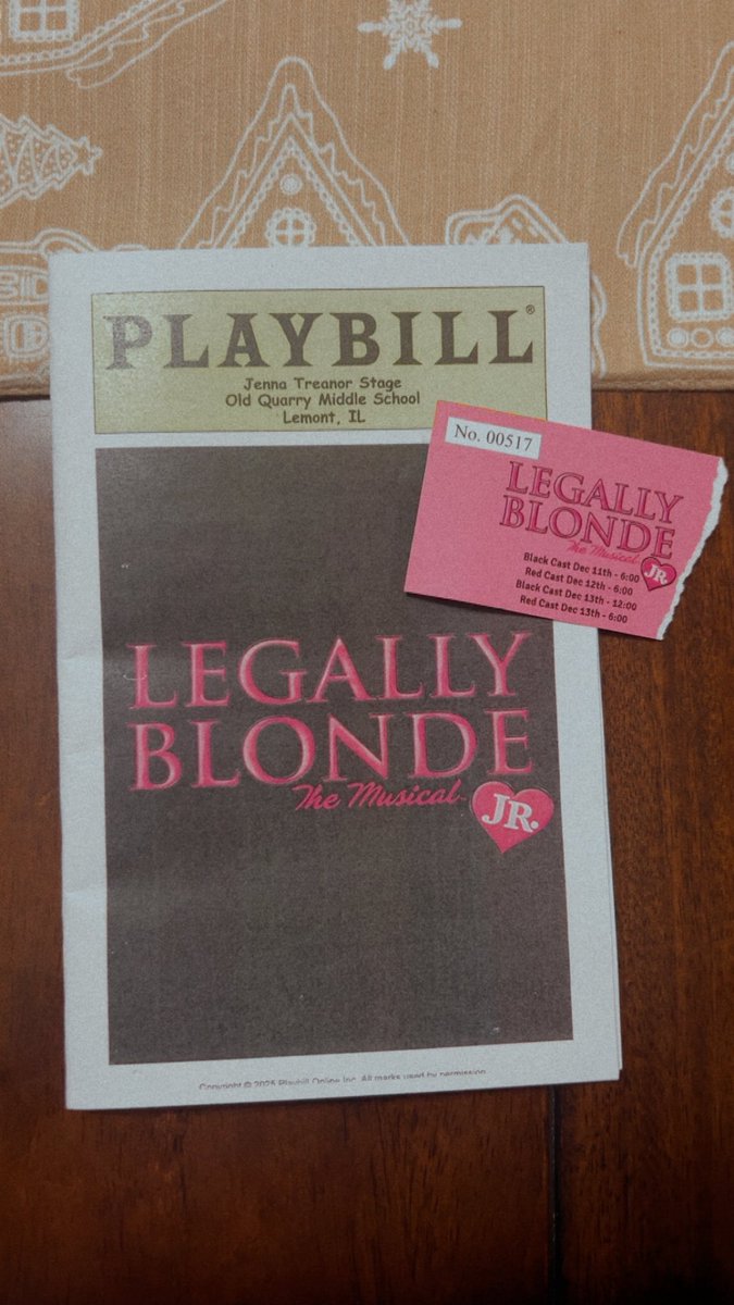 So happy I got to see Legally Blonde at OQ on Thursday! Loved seeing previous students of mine absolutely shining on stage! #sd113a #centralcards