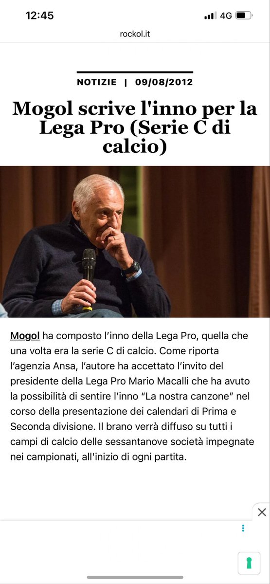 stanzaselvaggia's tweet photo. L’inno di Mogol e Albano per la cucina italiana, quello tanto strombazzato dal ministero di Lollo e cantato alla cerimonia ufficiale per i festeggiamenti del riconoscimento UNESCO è in realtà un classico della cucina Italia: un riciclone con gli avanzi del giorno prima. Era infatti l’inno ufficiale della serie C di calcio nel 2012. ✈️