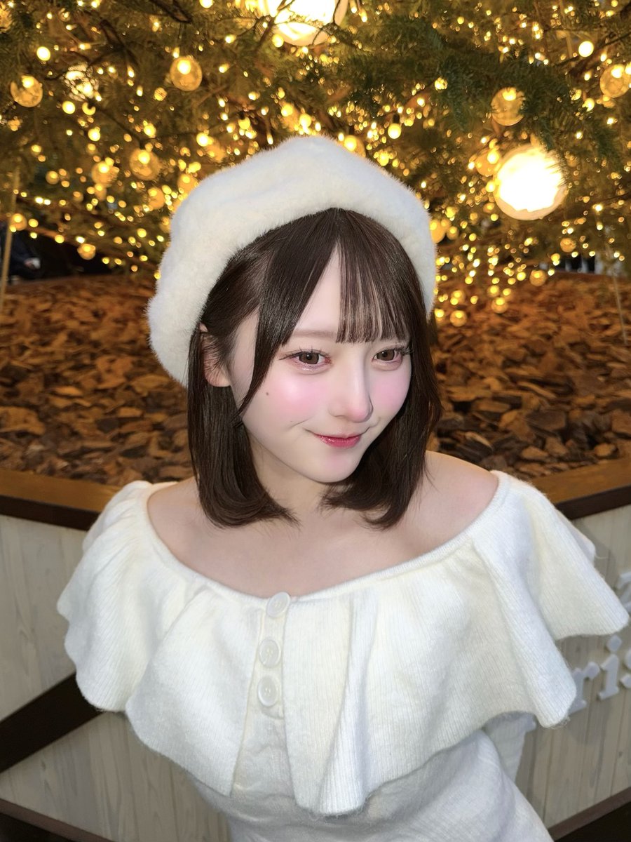 冬の女の子って最強かわいい❄️🎀🤍⟡.·