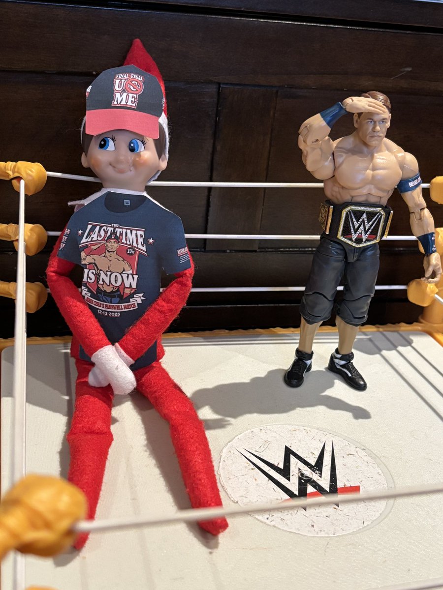 Cooleeo74's tweet photo. #TheLastTimeIsNow #JohnCena @WWE @JohnCena The Last time is now https://t.co/aErqMNjyfw