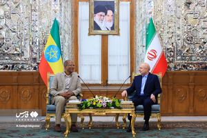 FarsImages's tweet photo. Mohammad Baqer Ghalibaf, Speaker of the Islamic Consultative Assembly of Iran🇮🇷, met with Tagesse Chafo, Speaker of the House of Representatives of Ethiopia🇪🇹, and held a joint press conference on Saturday.دیدار و کنفرانس خبری مشترک رؤسای مجالس ایران و اتیوپی
عکس:@nikgostar https://t.co/j6Z5tfIthv