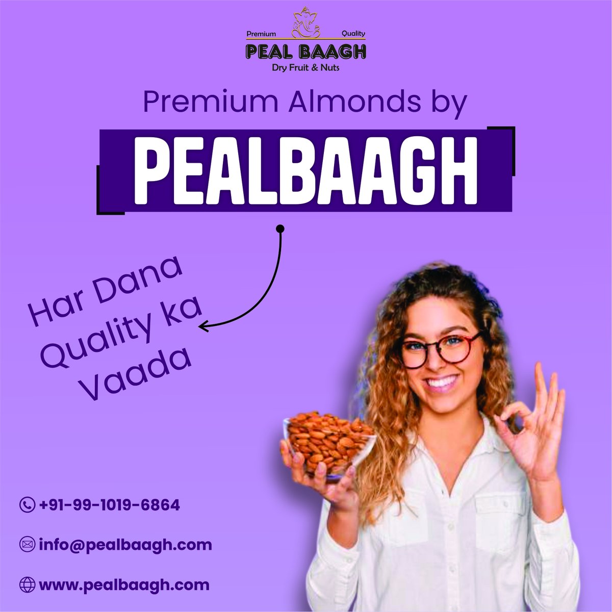 pealbaagh's tweet photo. Har dana quality ka vaada ✨
Crunchy, fresh aur premium almonds — sirf Pealbaagh se.
#Pealbaagh #PremiumAlmonds #Badam #HealthySnacking #DryFruitsLover
#DailyNutrition #QualityYouCanTrust #FreshDryFruits #HealthyLifestyle
#AlmondBenefits #NaturalNutrition #DryFruitsBusiness https://t.co/5hgS6Nnpbc