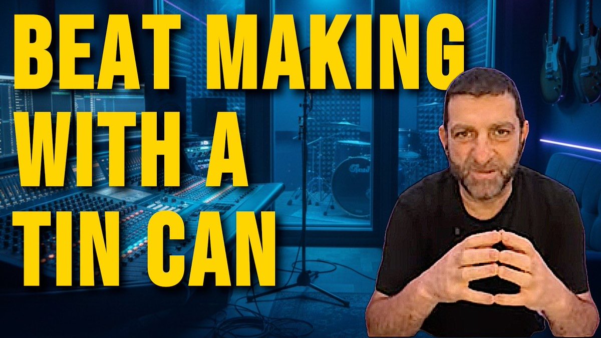 Audiomodern's tweet photo. In this video, @YoadNevo creates a full beat using a tin can and Playbeat 4, turning everyday sounds into music. https://t.co/apbk6RSPBj