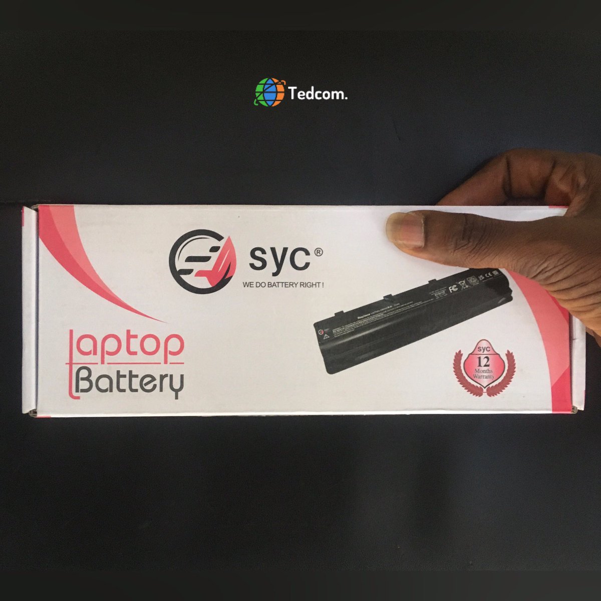 contacttedcom's tweet photo. Elevate your tech experience with SYC! ✅

Our reliable laptop batteries come with a 12-month warranty, ensuring performance you can count on. ⚡️

We do battery right! 🔋

•••

#tedcom #laptop #battery https://t.co/j2rTY5kLfr