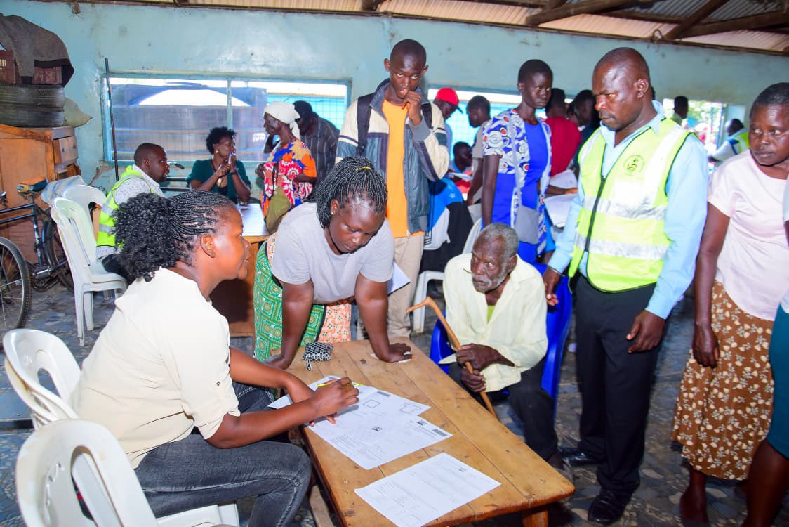 ID and Voter Registration Drive took place at Kochieng West Sub-Location, Kobura Ward, Kadibo Sub-County, Nyando Constituency. 

The program is aimed at supporting widows by providing access to essential services like National ID registration and Continuous Voter Registration
