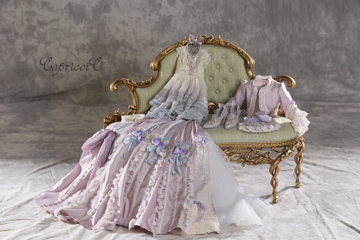 12.14（idoll 75）
ブースNo.K10-12
《Violet Haze of Spring》セット　sd/sdgr/sd16（予約) 制作工期は3ヶ月となります。
モデルサイズはSDGRで、SD16は新型サイズのため、互換着用ができません。
#アイドール東京
 #スーパードルフィー