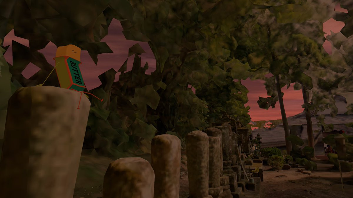 kanikamaage's tweet image. 【タイトル】
探検！ネオ日置ホラーワールド

【説明】
ちょっぴり怖い雰囲気になった日置の神社を探検しよう
謎解きギミックがいっぱいで日置を知りながら楽しく探索できるよ！
ドッキリ要素は無いので苦手な人も安心！
【URL】
vrchat.com/home/world/wrl…
 #ネオ日置クリエイターコンテスト #VRChat