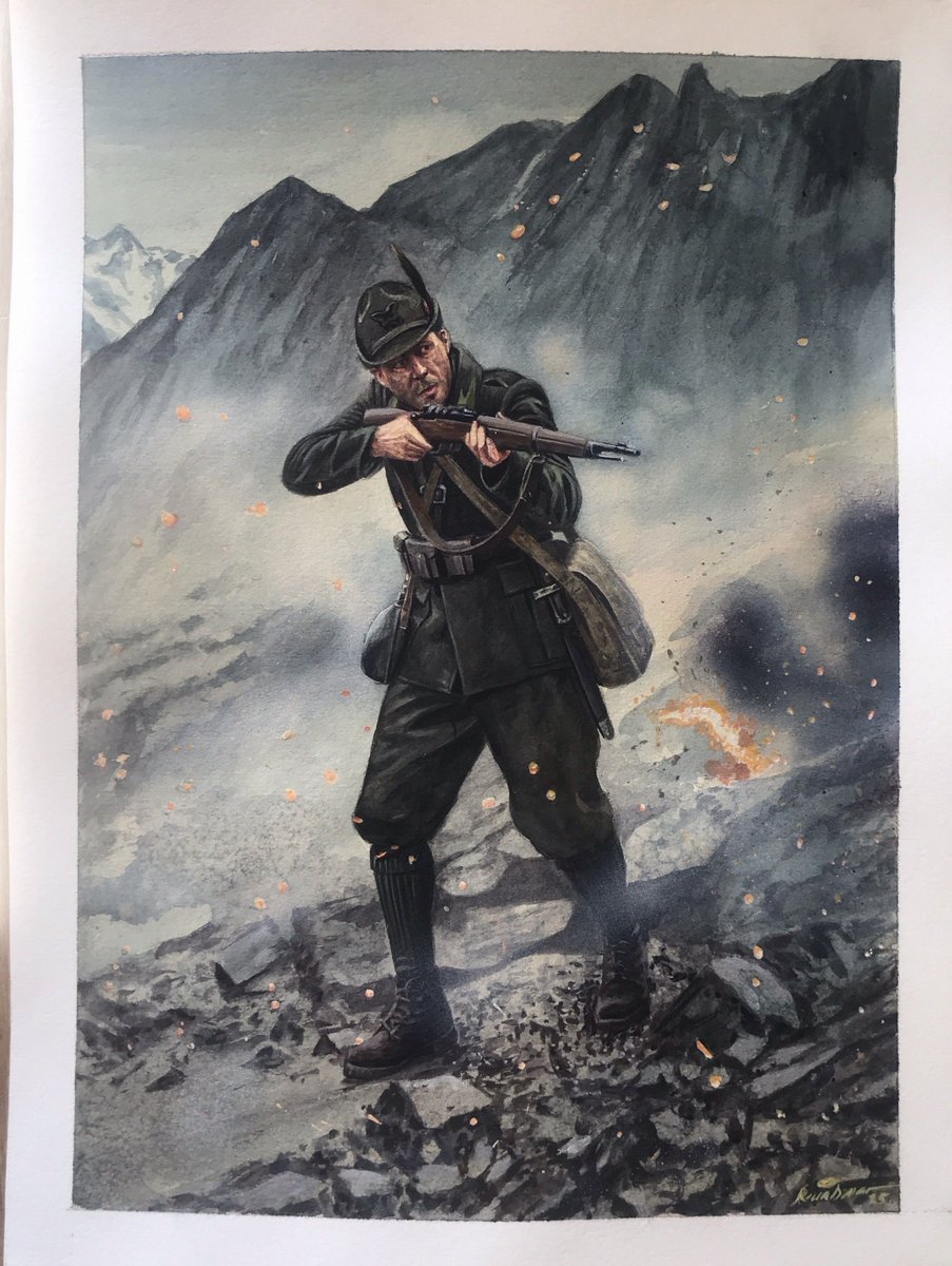 Helionbooks's tweet photo. ๐จ Sneak Peek! Stunning illustrations by Renato Dalmaso from the upcoming The Italian Army in the Battle of the Alps 1940 โ out January 2026!
See the book here: https://t.co/ZY1nGFCbfd
#RenatoDalmaso #MilitaryArt #WWIIArt #HelionBooks #HistoricalIllustration https://t.co/R73mqpObge