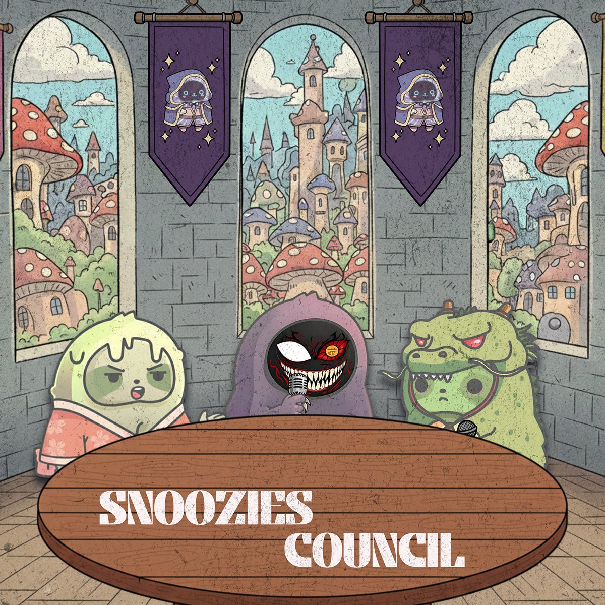 Gm handsome people!

New day, New Snoozies Council! 

See you there at 4 pm UTC! 

Pushhhh 👇
