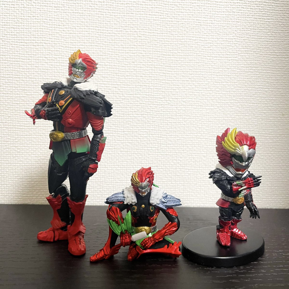 sayaka_v_v's tweet photo. 今年はアンクに縁があったのか、ずっと探していたタジャドルのコンバージを中古屋で買ったらシークレットのアンクが出てきました。

そして昨日、ガチャガチャにてレアのアイス持ちアンクを一発引きしました。

ありがとねぇ。。。 https://t.co/KotMw4kGkx