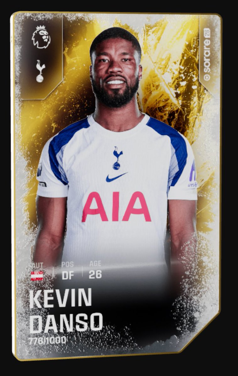 Day 12 🎅

Falling a bit behind with these…. It’s easier to keep up with your chocolate advent calendar 🤣

If you want to win <a href="/Sorare/">Sorare</a> Winter edition Danso

🎯 Subscribe youtu.be/XaEs5daWU5c
🎯 Follow
🎯 Re-Post 

Winner drawn daily, GD Luck 🍀