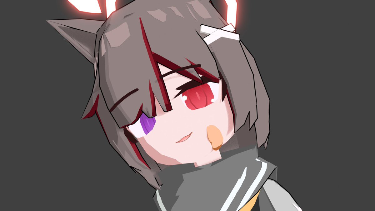 HanakaSensei's tweet photo. Hey, hello, hi, nice to meet you! I guess you can say that I'm a 3D artist

Just posting this as an introduction to the account. I'll make this short:
-I love Blue Archive 
-I especially love the Helmet Gang
-I'm new to Blender

So here's my first 3D model, yes it's my OC, Hanaka https://t.co/xhQyL31Hgp