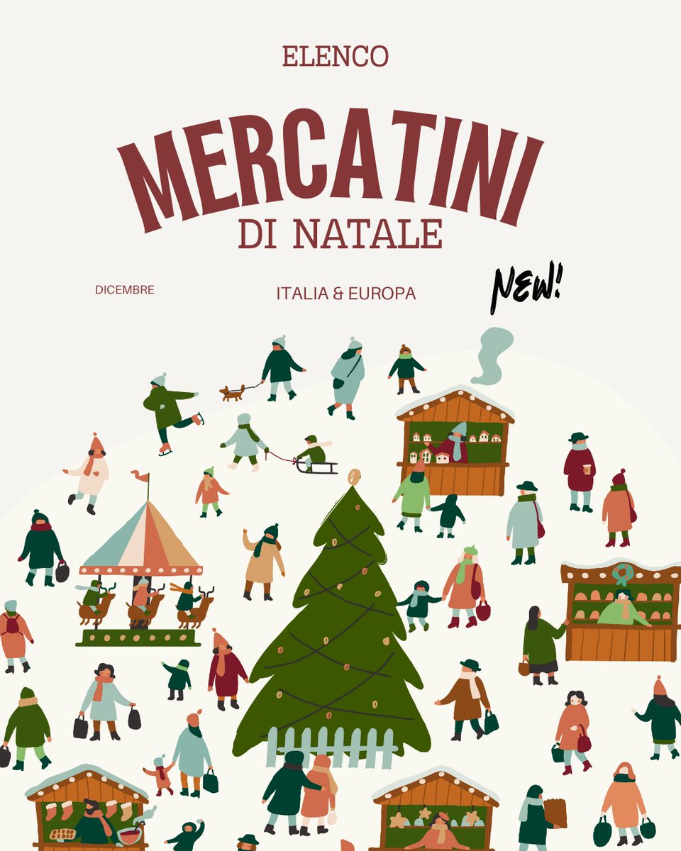 Camperando1's tweet photo. ✨ È online l’elenco dei Mercatini di Natale in Italia e in Europa ✨

Consulta ora l’elenco completo, salvalo e condividilo con chi sta già sognando il Natale.

https://t.co/bjoA592WHE

#mercatinidinatale #natale2025 #christmasmarkets #mercatinidinataleitalia
#nataleinviaggio https://t.co/kNp4k3JIab