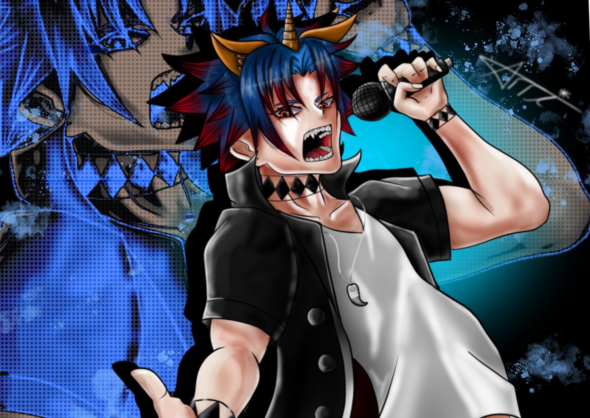 The Art I did for <a href="/DrakoZFCJ/">Drako Fanglight | Unicorn Vtuber | Vocal Mixer</a> 's and mine cover of "The final Episode" 

#Art | #DrakoFangArt | #GallArri