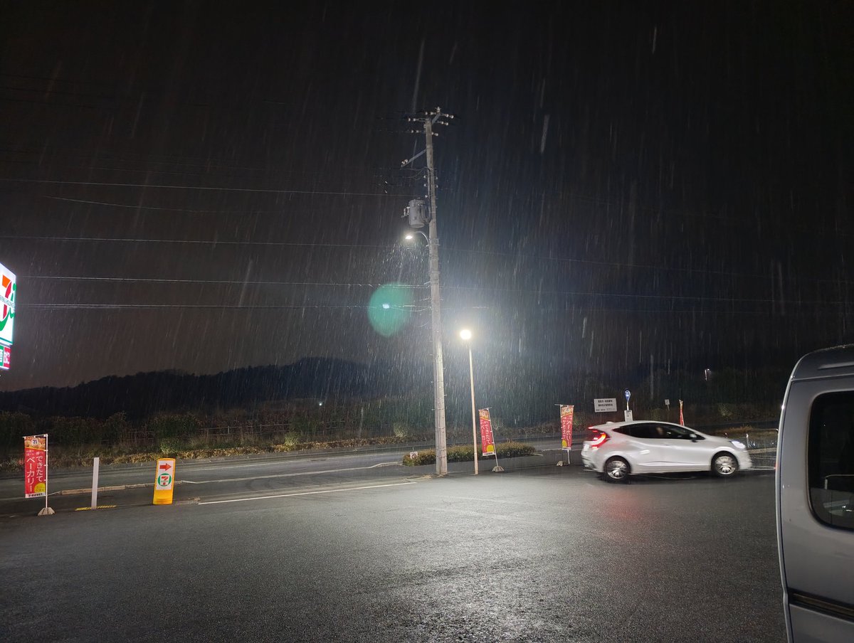 埼玉、雪、俺はトレーナー1枚寒い