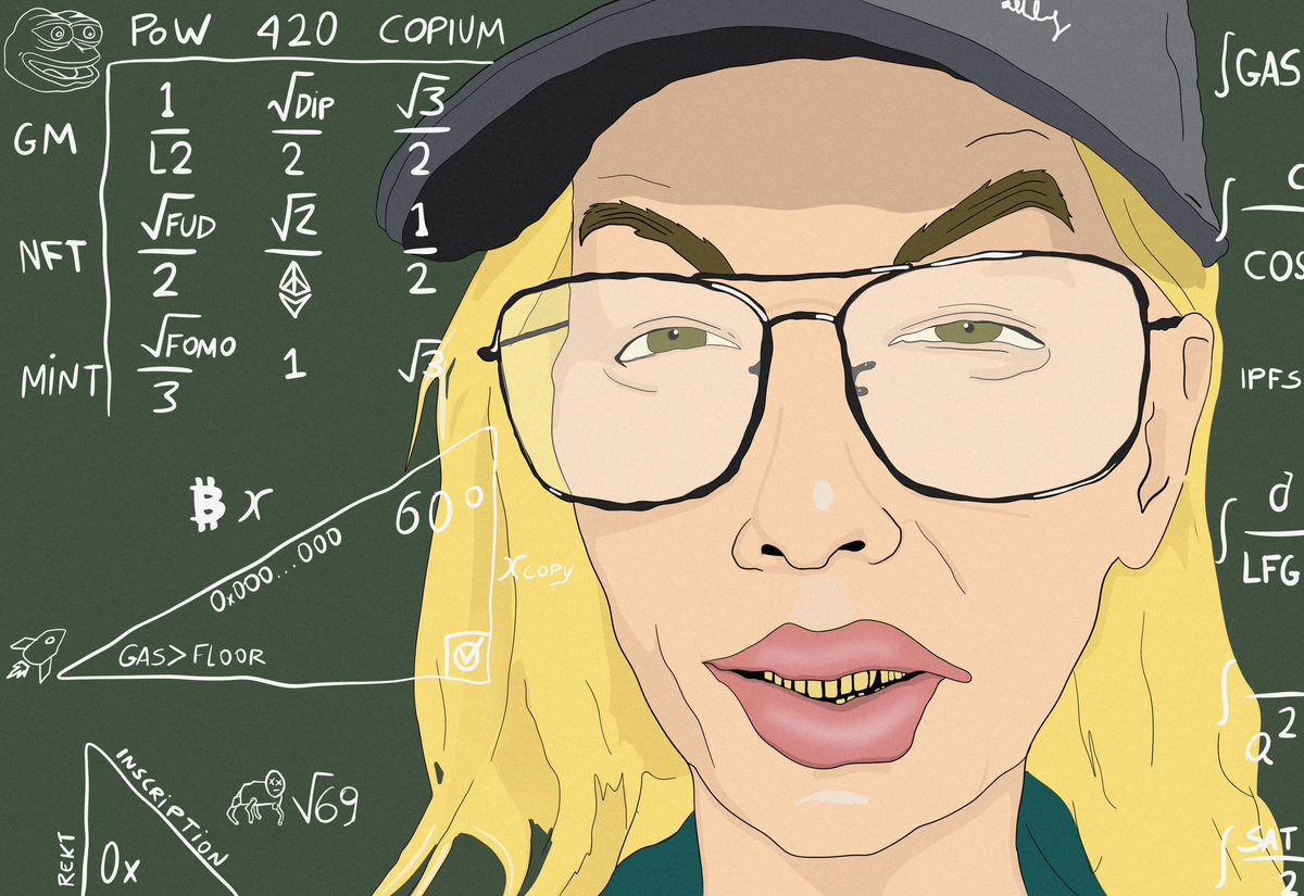 GM

Art Lady in Cryptoland.