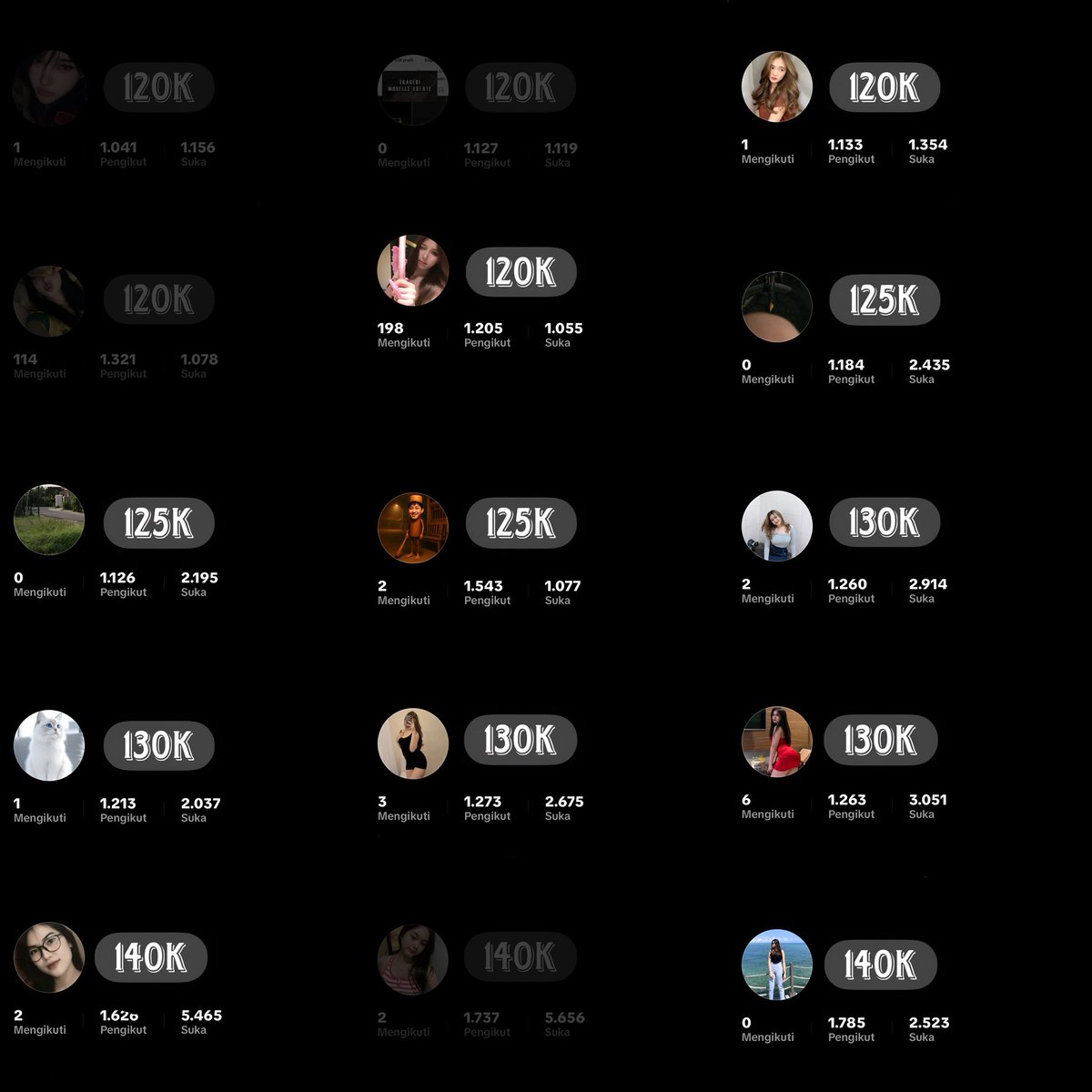 Ratu🍯 JUAL AKUN TIKTOK 10K TESTI tweet media