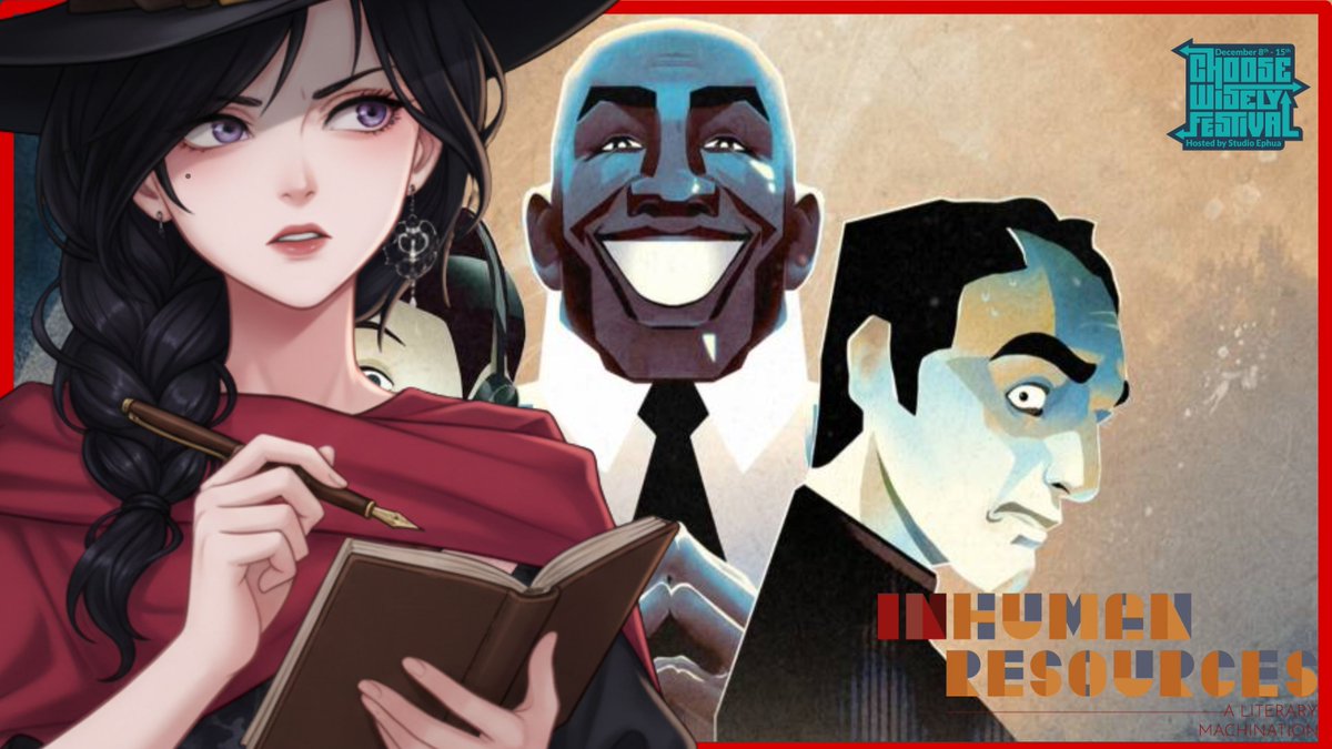 tutihanna_'s tweet photo. I just wanted a job, not a global narrative nightmare 🙂
Streaming Inhuman Resources: A Literary Machination – lots of text, choices, and mild existential crisis.
https://t.co/mTcWDYfbAF
#TutiHanna #VTuberIndonesia #IndoVTuber #InhumanResources #ChooseWiselyFestival https://t.co/PZvvK2G89S
