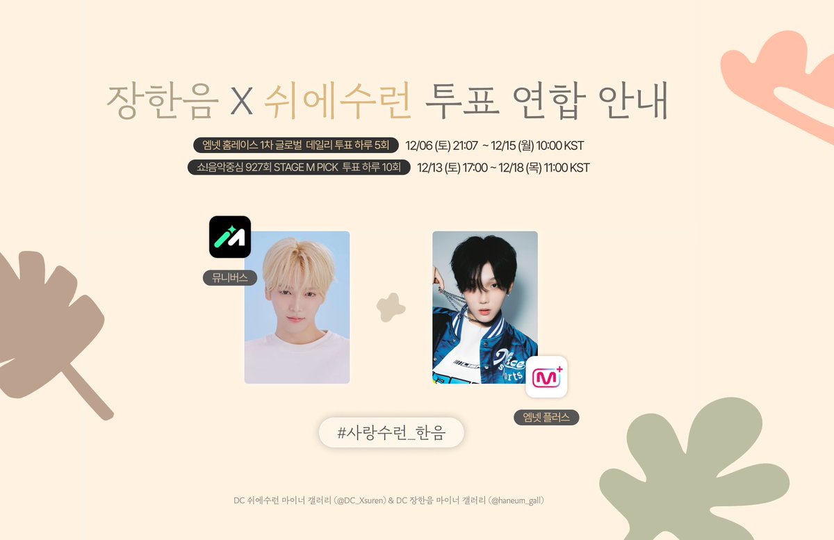 DC 쉬에수런 마이너 갤러리 tweet media