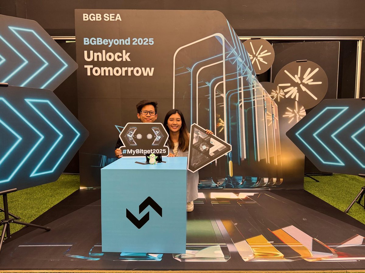 xNickChase's tweet photo. Unlocking tomorrow with @BitgetMY
#EventWithBitget #BeyondCarnival #MyBitget2025 ๐ฅ https://t.co/fPEvXhicwL