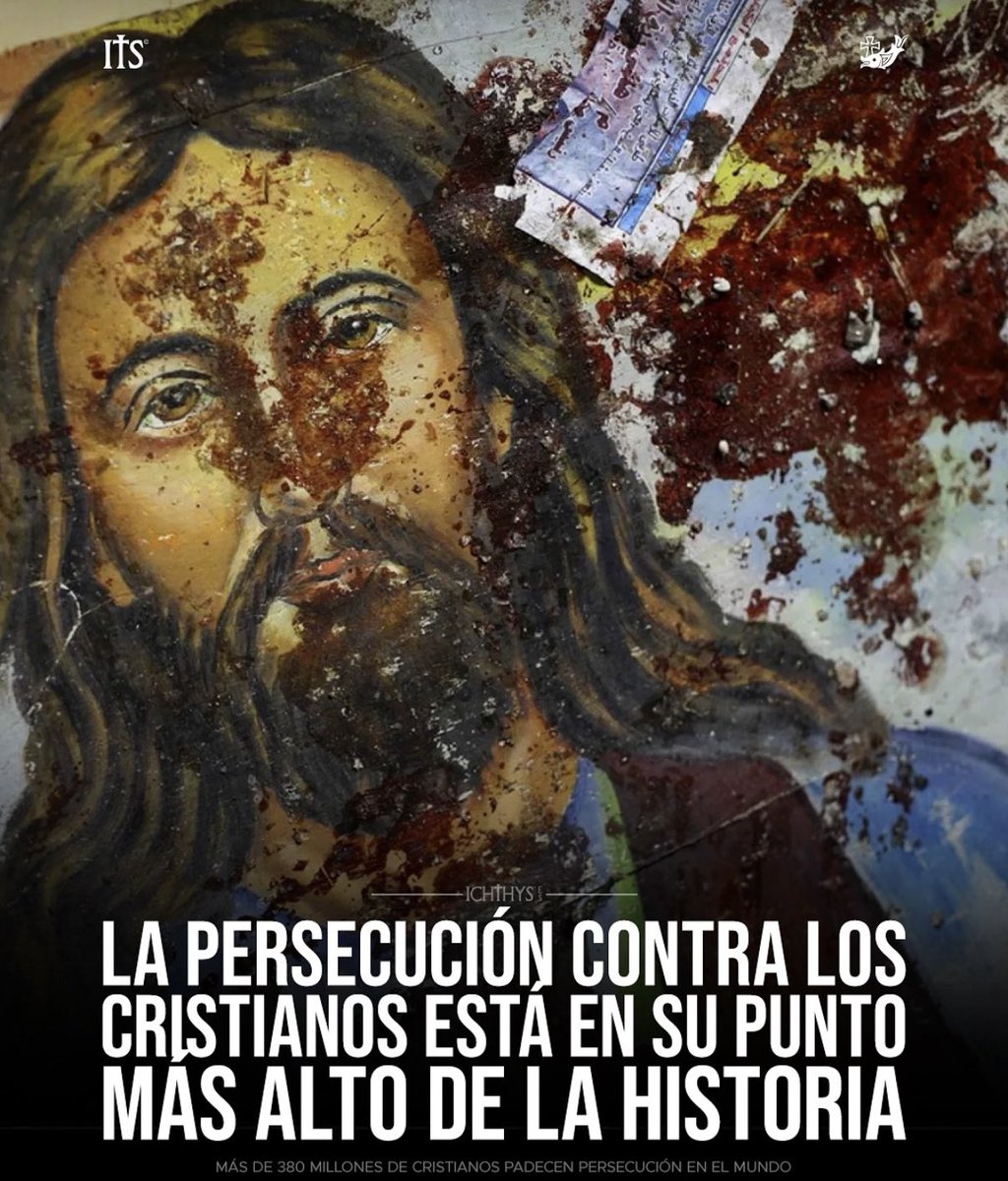 La persecución a los cristianos ha alcanzado un nivel sin precedentes.

Más de 380 millones de cristianos en todo el mundo se enfrenta a una persecución que va de severa a extrema, la cifra más alta registrada hasta ahora.

Se destruye en iglesias, los cristianos son amenazados,