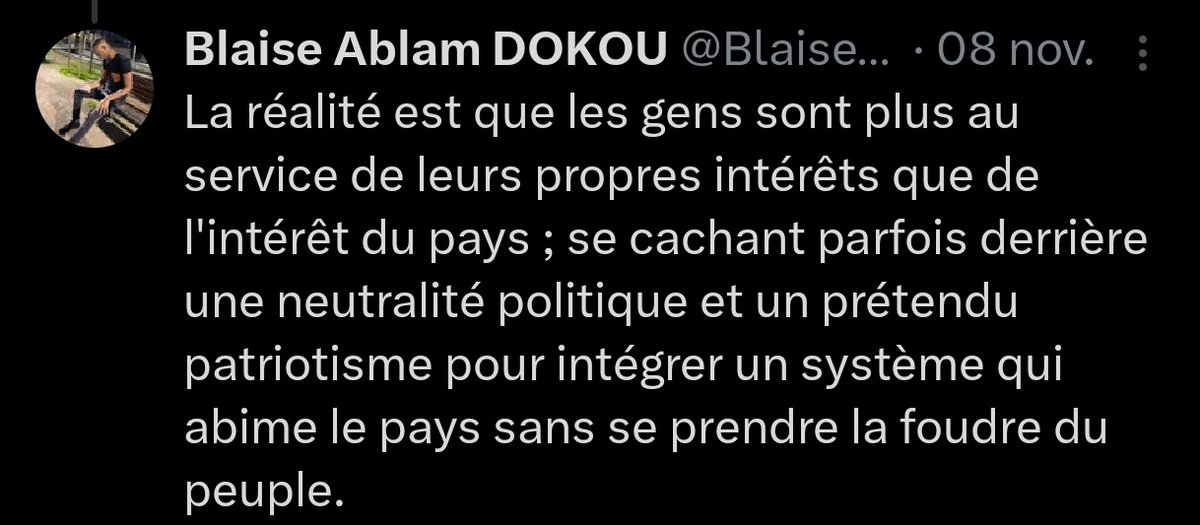Blaise Ablam DOKOU tweet media