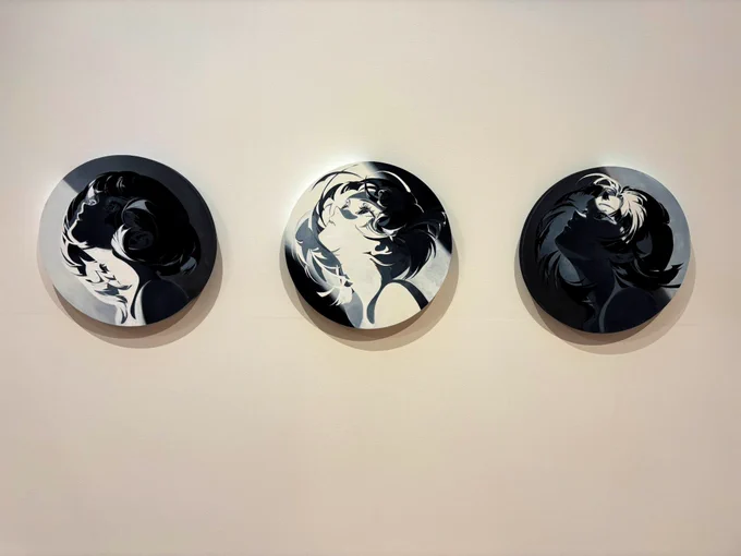 米山舞さんの個展行ってきた〜! イラストはもちろん、立体物も360°どこから見ても美しかった… #米山舞 #arc_YONEYAMAI
