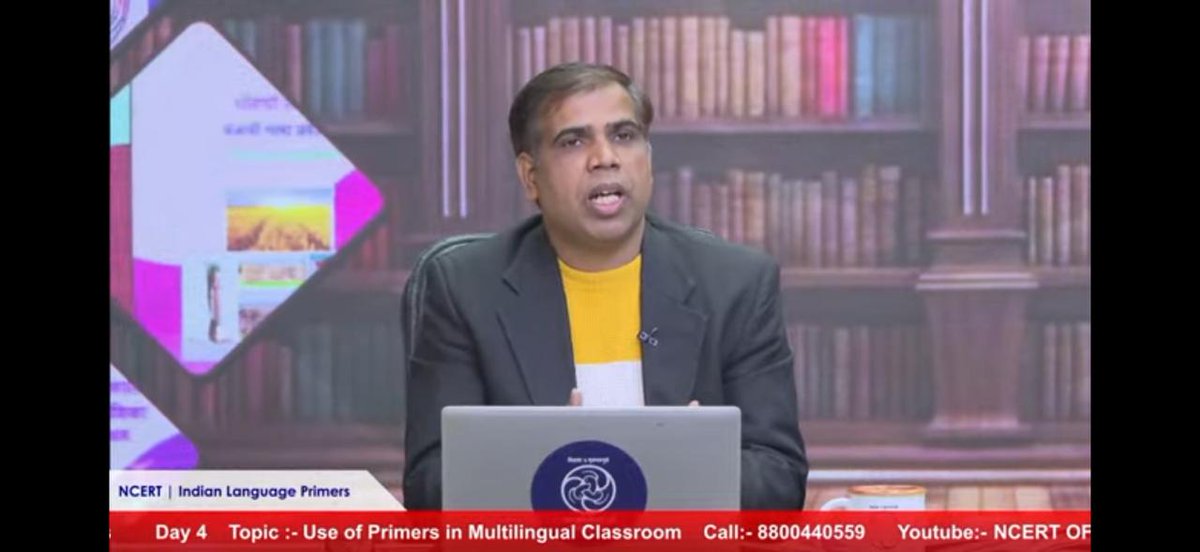 ncert's tweet photo. Videos from Session 01 to 04 are available here. Click here to watch.
https://t.co/UqUCCOa5Rp
https://t.co/Ej2LcNXRow
https://t.co/3A1sCyW78i
https://t.co/wuMOQcVEP7
#NCERT #CIIL #FLN #FoundationalLearning #IndianLanguages #MultilingualEducation #NEP2020 #NCFFS #MotherTongueBasedLearning #DIKSHA #EducationForAll