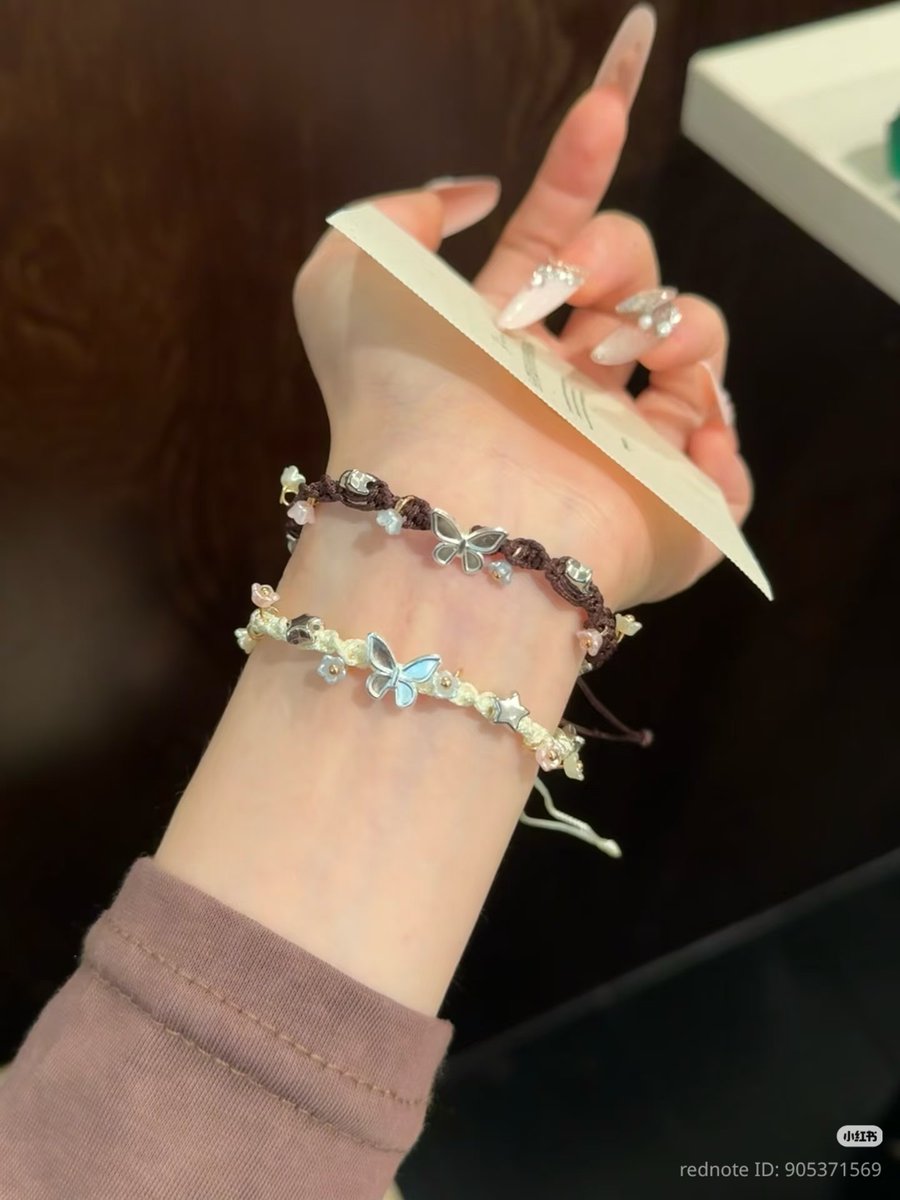 simple bracelet but sooo adorable 🤍✨