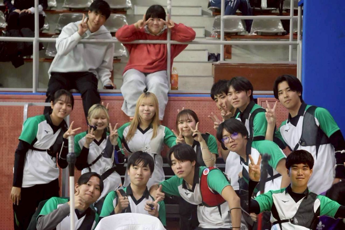 634Archery's tweet photo. 【12/6,7 学連インドア】
BumB東京スポーツ文化館で開催されたインドア大会に部員13名が出場しました
以下は男女別の最高得点になります

男子　280・278点　計558点　18位
女子　255・256点　計511点　68位
これからも応援よろしくお願いします📣 https://t.co/9TQN0AMlSS