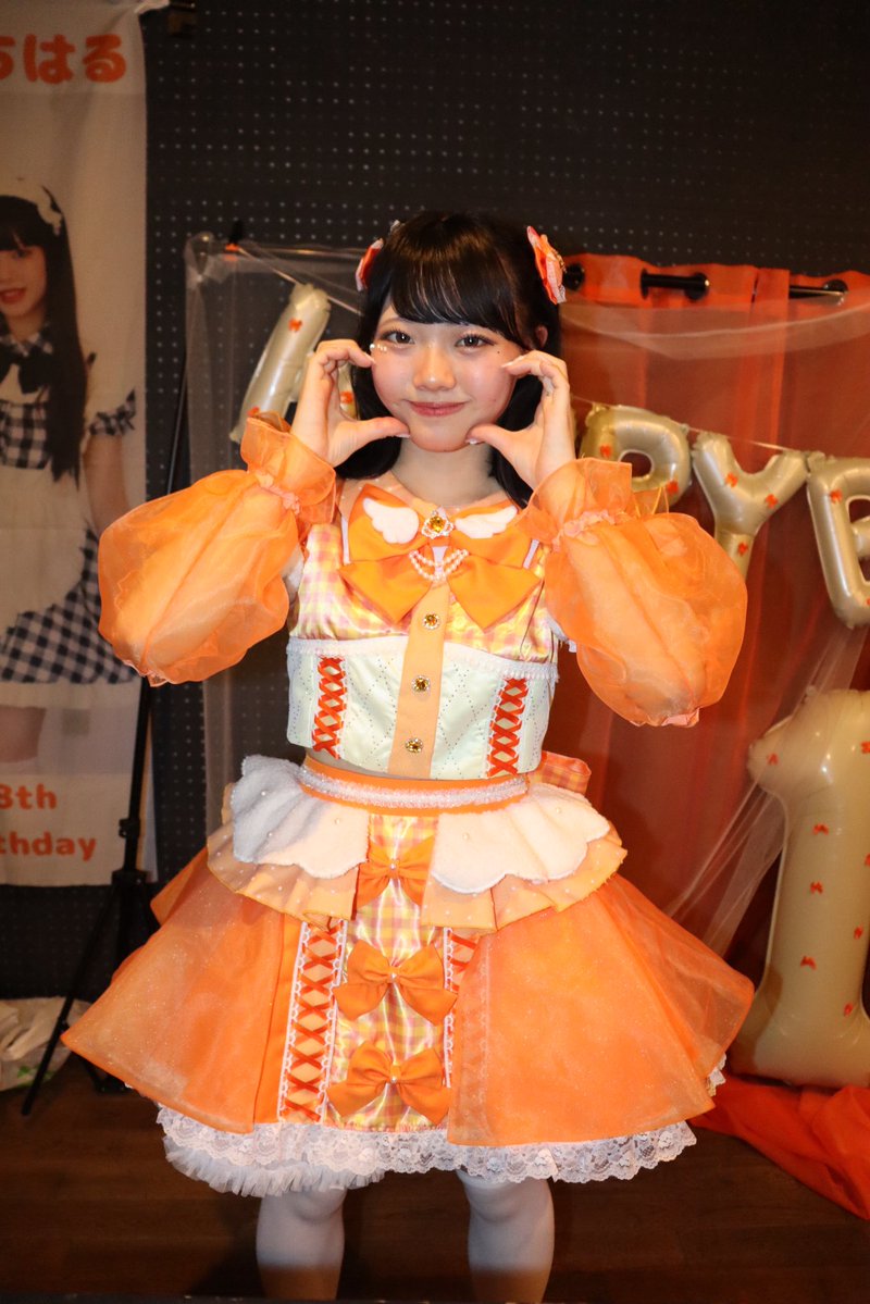 ちはちゃん改めてお誕生日おめでとう🧡 素敵なデザイン、オーダー衣装