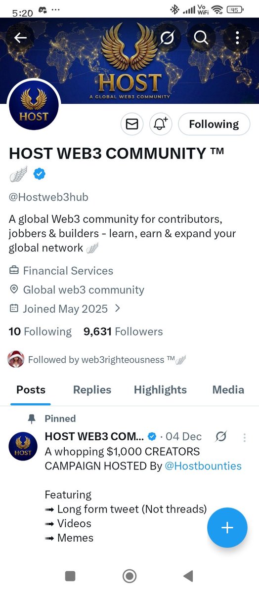 0xMahar's tweet photo. @web3righteous @Hostweb3hub Can I get https://t.co/YoDVy77EF9
