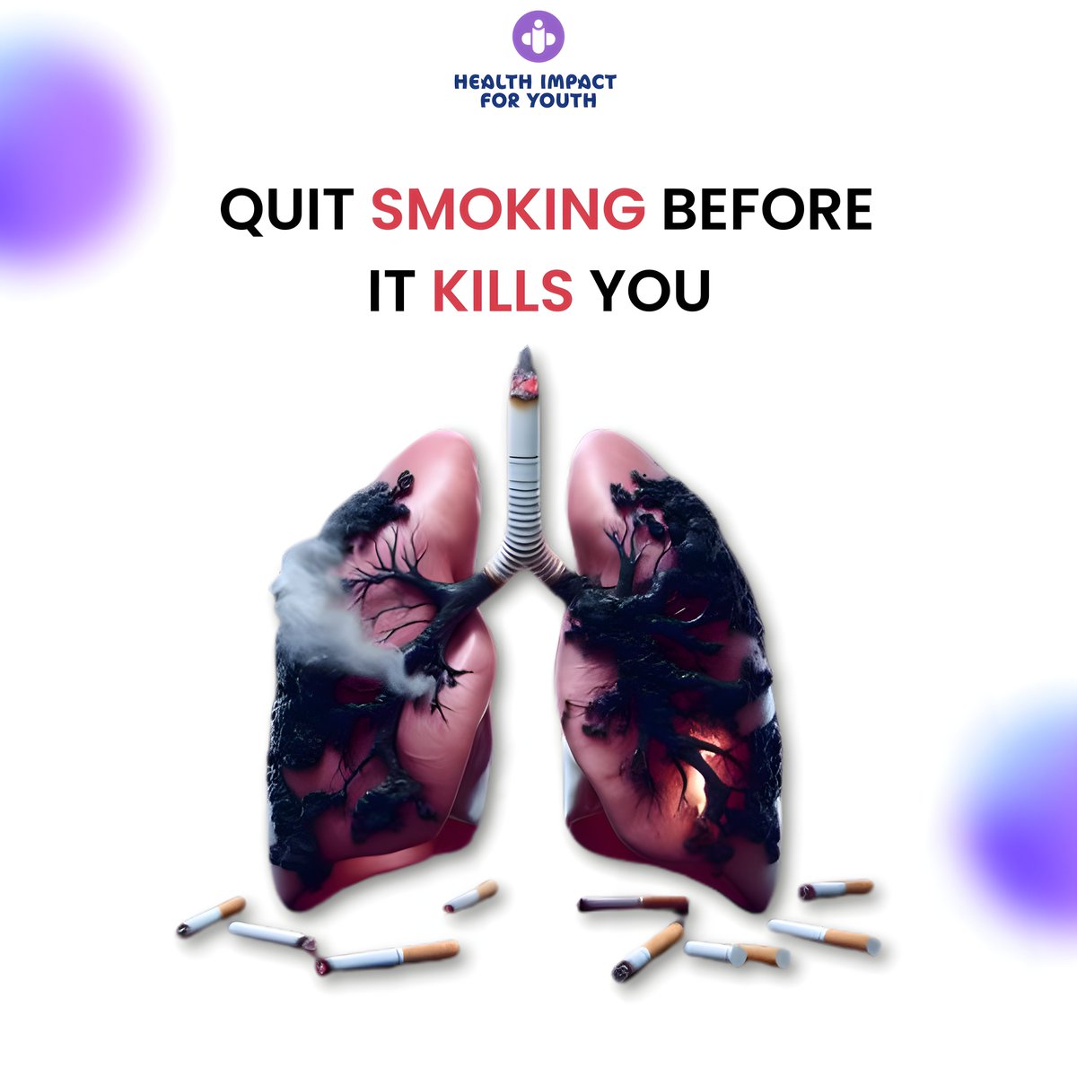 Impact4Youth's tweet photo. For Every Puff, Your Lungs Go Black
Everytime you puff and pass, your lungs are going black and closer to passing out.
Protect your lungs today!!!
#HI4Y
#Healthcare https://t.co/RJbzDSBRjN