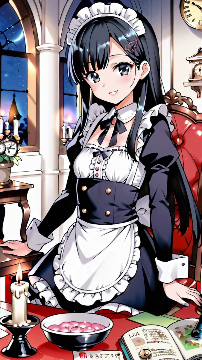 🥰😌😋 #AIイラスト