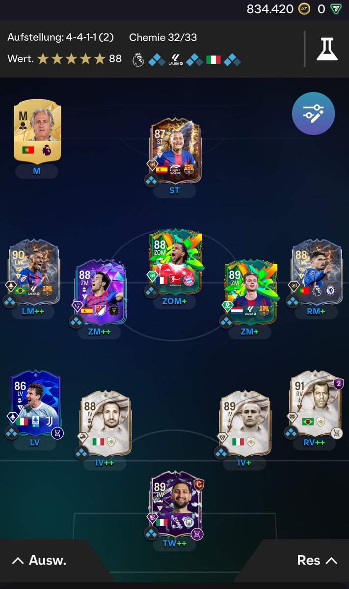 Thunderfurry6's tweet photo. @RobosFUT Any improvements for 800k? https://t.co/j4bzF29IlX