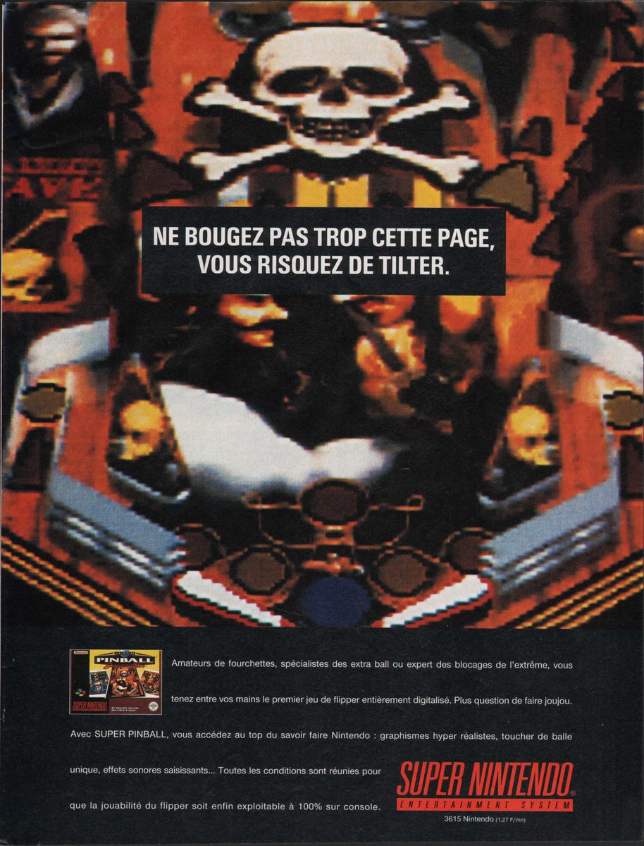 AllmightoFranky's tweet photo. La publicité JV papier du jour,bonjour!Pubs vues dans les pages du #PlayerOne de décembre 1994!Natacha qui veut qu'on lui explique comment marche le #Megadrive32X,#Pitfall,#DBZ3 et #SuperPinball sur #Snes!! #retrogaming #olschool #80s #90s https://t.co/1byFb3v9s6