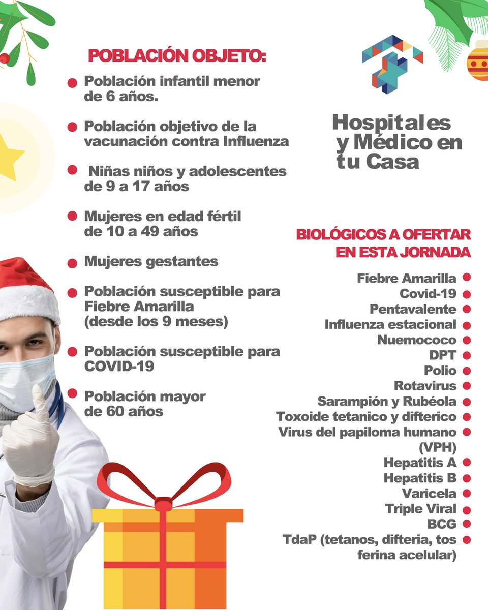 La Gobernación del Magdalena y la Secretaría de Salud te invitan a la Jornada de Intensificación de Vacunación: ¡Por ti, por mí, por todos;  Vacúnate Ya!

Hoy desde las 8:00 a.m. a 4:00 p.m. te esperamos en los Hospitales y Centros de Salud del Departamento del Magdalena.