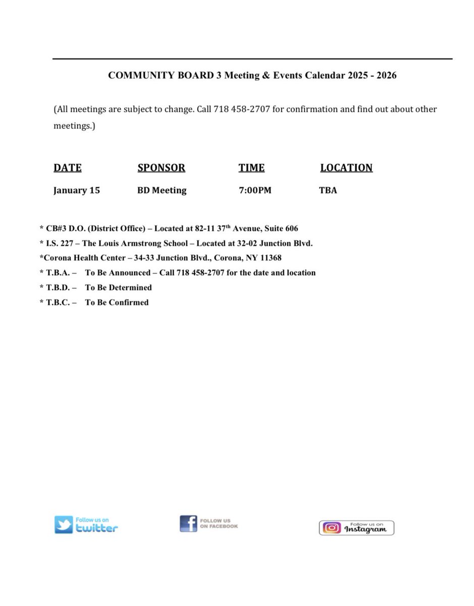 Queens Community Board 3 tweet media