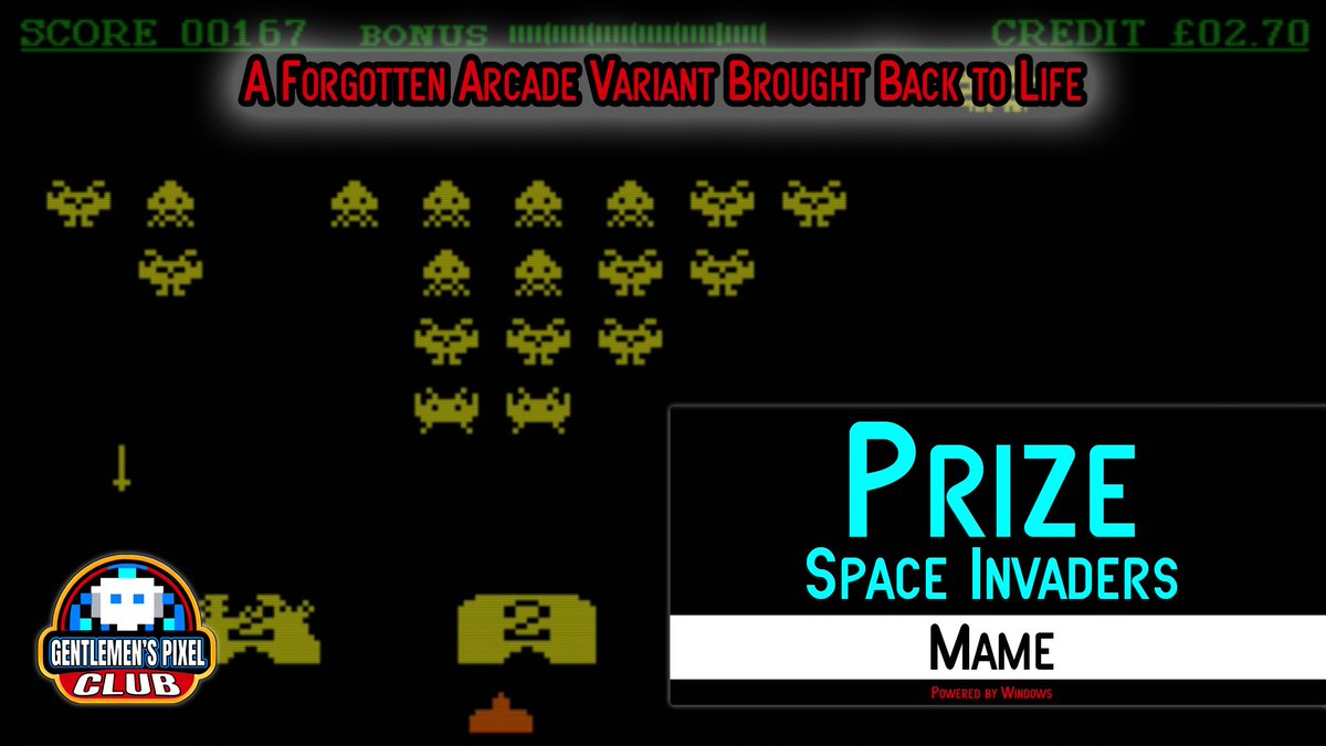 This is Prize Space Invaders running on #Mame

🕹️ youtu.be/G7HHOf-Wi6Q 🕹️

We are a hobbyist channel - can you join our Discord ? 

👉 discord.gg/DuswzTmxAt 👈

#retro #videogame #retrogaming <a href="/Retweelgend/">Imagine A Stream ✪</a> <a href="/FameRTR/">FameRTR</a> <a href="/SupportingStre3/">Network GG</a> <a href="/SpotemGang/">Spot'em Gang 👑</a>