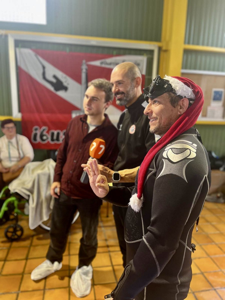 🤿 Un honor participar en el V Bautismo Adaptado en la Piscina Municipal de El Romeral.
Seguimos impulsando el buceo adaptado junto a la Federación Española, la Federación Murciana y el Club Ibuzeo, trabajando por un deporte más inclusivo y accesible para todos 🤝