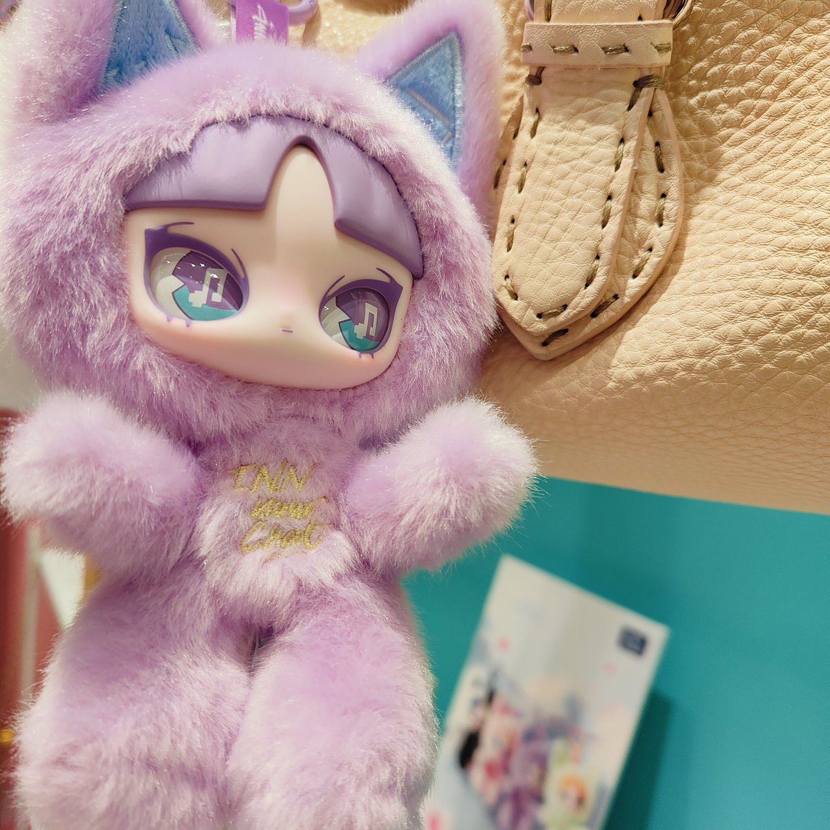 INNS INN音 インズ 緑 紫 猫 ぬいぐるみ INNS #INN音 #インズ 可愛いの見つけた！