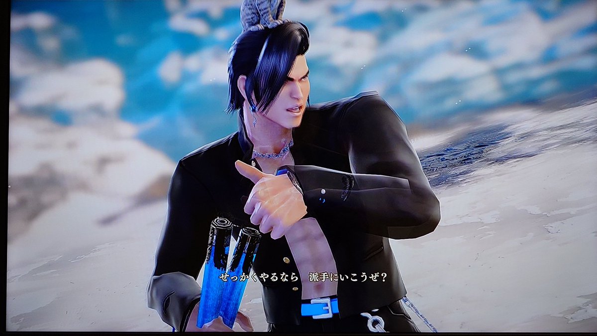 無言でドラゴンをあげる見た人もやる ソウルキャリバーⅥのマキシ