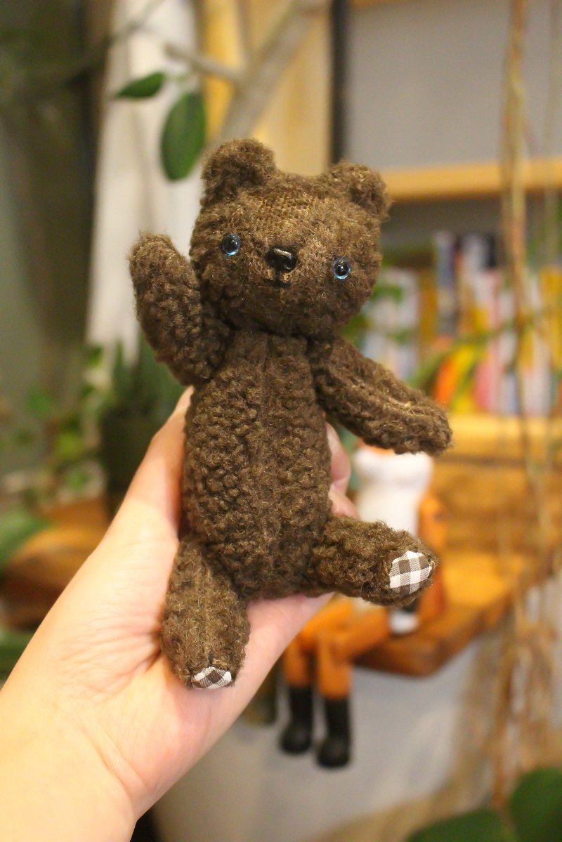 ぬいぐるみできた🧸 アンティークっぽいテディベアにしたかったん