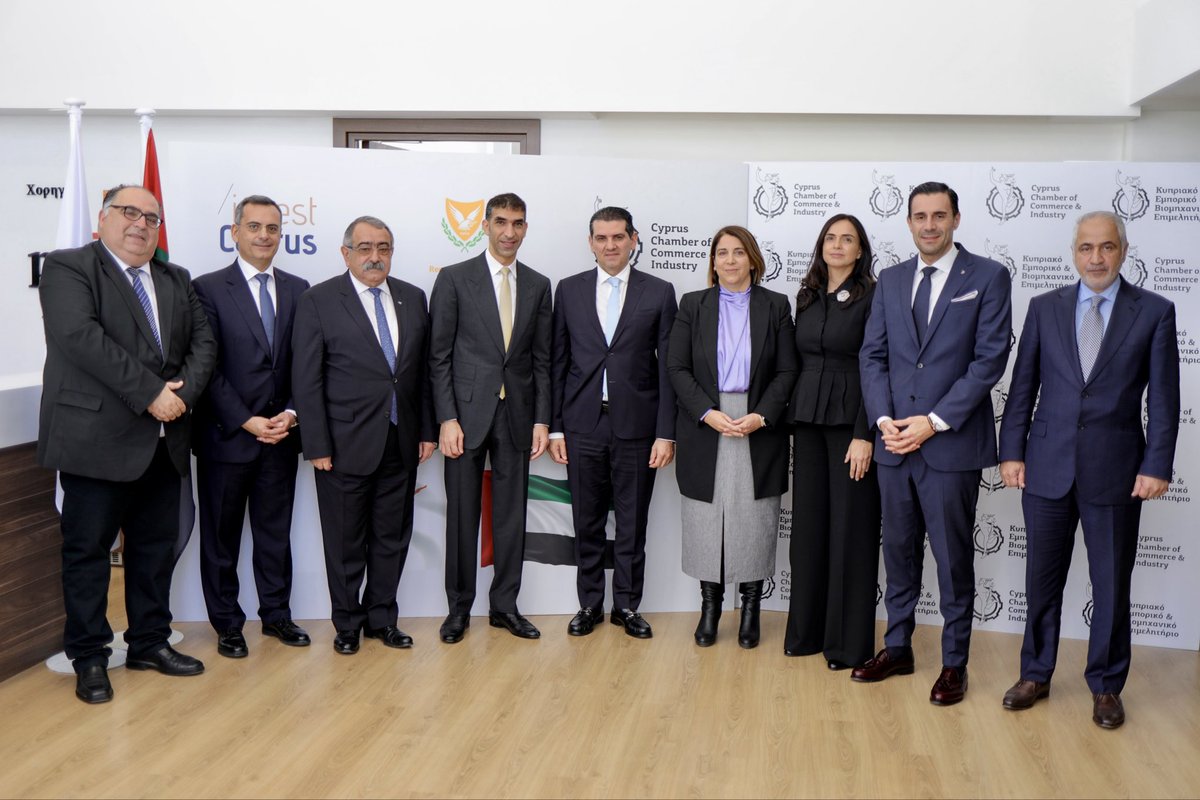 Το KEBE ανακοινώνει την επιτυχή ολοκλήρωση του Cyprus – UAE Business Roundtable, το οποίο πραγματοποιήθηκε σήμερα 13 Δεκεμβρίου 2025, στo κτίριο του ΚΕΒΕ στη Λευκωσία.  

Η εκδήλωση διοργανώθηκε από το ΚΕΒΕ, τον Invest Cyprus και την Κυπριακή Προεδρία, με στόχο την ενίσχυση του