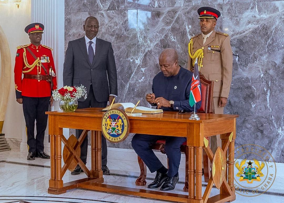 cdzas's tweet photo. President Mahama was the guest of honour at Kenya’s Independence Day celebrations, where he said:  "Our forebears won us political independence; it is the responsibility of our current generation of African leadership to win economic independence and prosperity for our people." https://t.co/WpBKdJu617