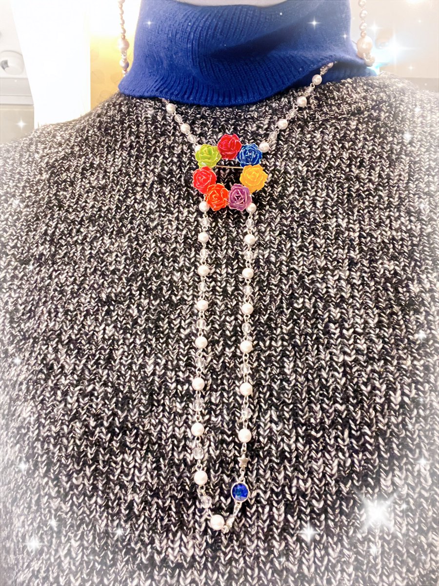 2025.12.13 久しぶりに自作アクセ着けた🤪 #本日の重ね付け芸 💍：EDEN