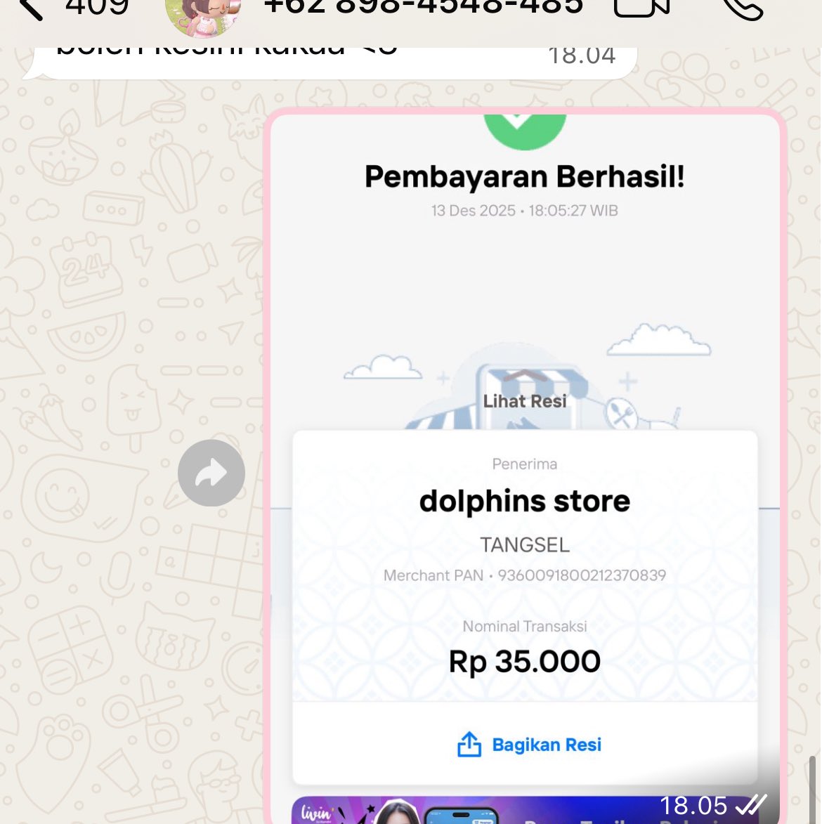 oIalaland's tweet image. Kaka @facinle tolong mnjadi seller amanah! ucap astagfirullah 33x Tega teganya mahasiswa di H-2 UAS tertipu! 

🔁 Retweet are appreciated

-&amp;gt; 😢 Kronologi :
Mhasiswa bernama Ola ingin membeli chatgpt pro untuk menggunakan fitur (voicechat) agar merasa ditemenin saat belajar 💔